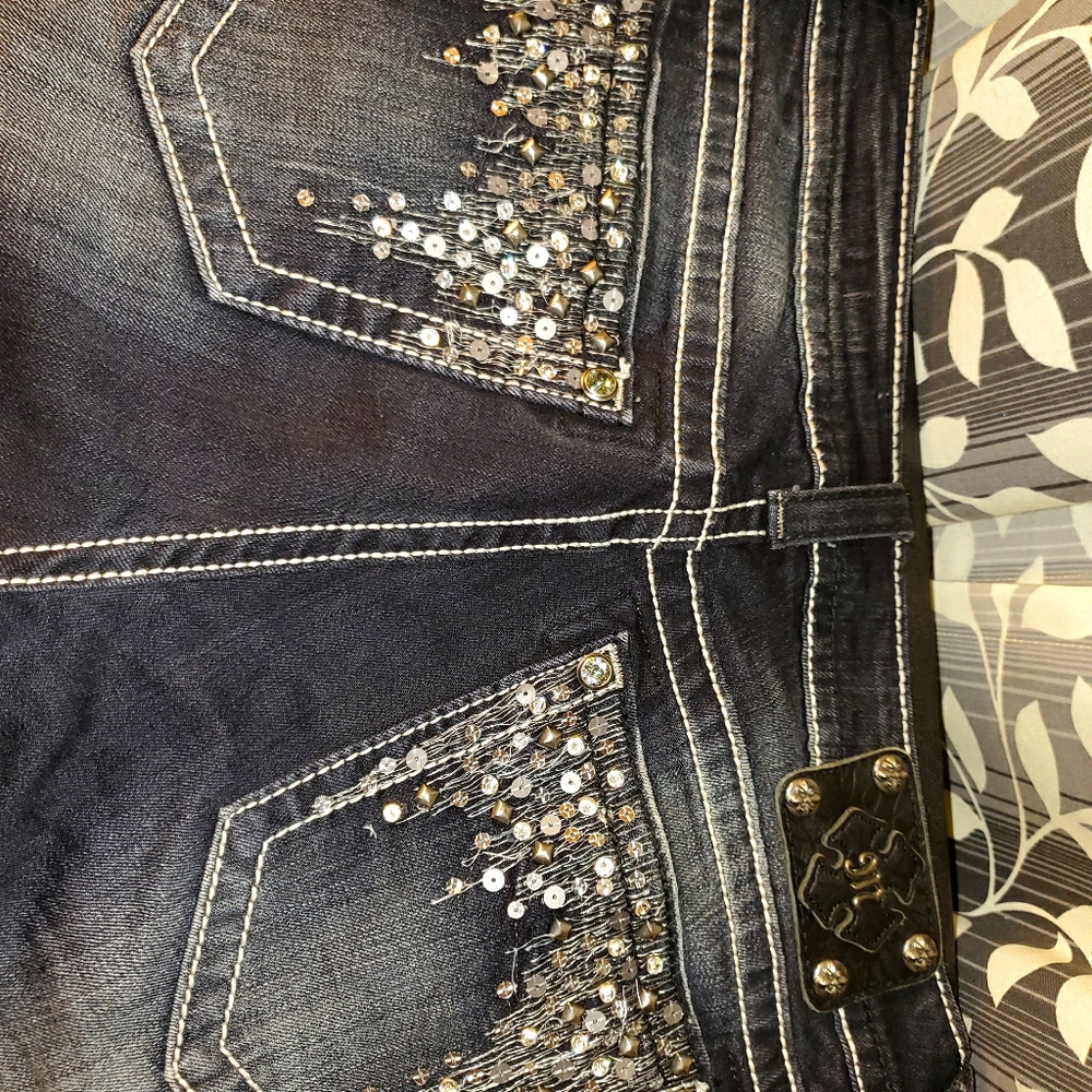 Miss me skinny jeans 31x33